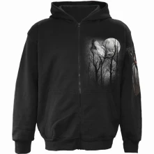 Mikina na zips Forest Wolf