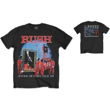 Rush, Tričko 1981 Tour, Unisex, Čierna