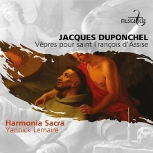 CD HARMONIA SACRA / YANNICK - VEPRES POUR FRANCOIS D'ASSISE, ROME 1665