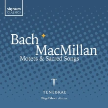 CD BACH & MACMILLAN MOTETS & SACRED SONGS