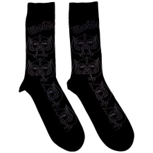 Motörhead, Ponožky Warpig Outlines, Unisex, Čierna