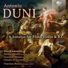 CD DUNI: 6 SONATAS FOR FL...