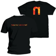 Nine Inch Nails, Tričko Help Me, Unisex, Čierna