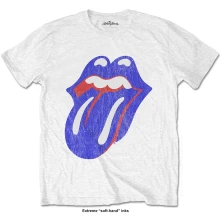 The Rolling Stones, Tričko Blue & Lonesome Vintage, Unisex, Biela