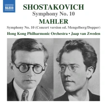 CD Zweden, Jaap Van / Hong K - Shostakovich: Symphony No. 10 - Mahler: Symphony No. 10 (Concert Version Ed. Mengelberg/Dopper)