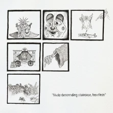CD TEEN SUICIDE - NUDE DESCENDING STAIRCASE HEADLESS