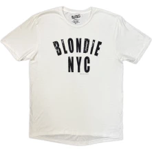 Blondie, Tričko NYC, Unisex, Biela