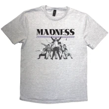 MADNESS, Tričko 7 Check, Unisex, Šedá