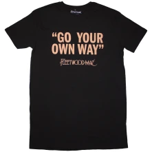 Fleetwood Mac, Šaty Go Your Own Way, Žena, Čierna