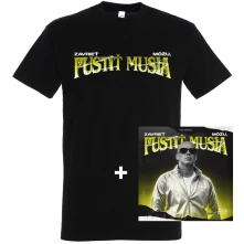Balík CD + Tričko Zavrieť môžu, pustiť musia