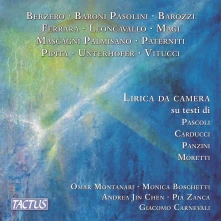 CD BOSCHETTI, MONICA / OMAR - LIRICA DA CAMERA SU TESTI DI PASCOLI, CARDUCCI, PANZINI, & MORETTI