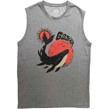 Gojira, Tielko Whale, Unisex, Šedá