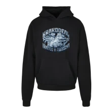 Erne100 x Freez247, Mikina Krakodeal premium, Unisex, Čierna