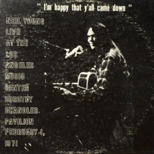 Vinyl DOROTHY CHANDLER PAVILION 1971