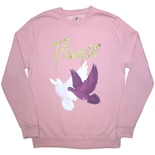 Prince, Crewneck Doves, Unisex, Ružová
