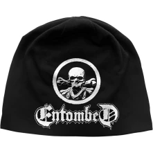 Entombed, Čapica Skull Logo, Unisex, Čierna