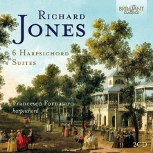 CD FORNASARO, FRANCESCO - JONES: 6 HARPSICHORD SUITES
