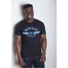 Motörhead, Tričko Tri-Skull, Unisex, Čierna