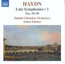 CD DANISH CHAMBER ORCHESTRA - HAYDN: LATE SYMPHONIES VOL. 1 NOS. 93-95