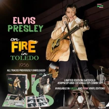 Vinyl ELVIS PRESLEY ON FIRE IN TOLEDO - 1956