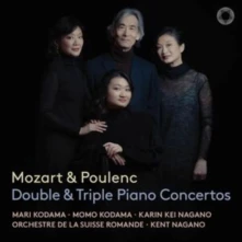 Karin Kei Nagano, CD MOZART/POULENC: DOUBLE & TRIPLE PIANO CONCERTOS