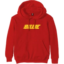 Billie Eilish, Mikina Racer Logo, Unisex, Červená