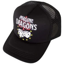 Imagine Dragons, Šiltovka Dice, Unisex, Čierna