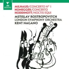 Mstislav Rostropovich, CD MILHAUD & HONNEGER: CELLO CONCERTOS