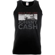 Johnny Cash, Tielko Studio Shot, Unisex, Čierna