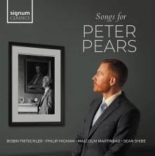 CD Tritschler, Robin - Songs For Peter Pears