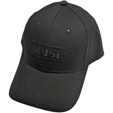 Muse, Šiltovka Logo, Unisex, Čierna