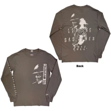 The Offspring, Tričko s dlhým rukávom Skull, Unisex, Čierna