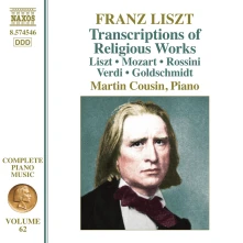 CD COUSIN, MARTIN - FRANZ LISZT: TRANSCRIPTIONS OF RELIGIOUS WORKS