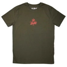Def Leppard, Tričko Mini Target Logo, Unisex, Zelená