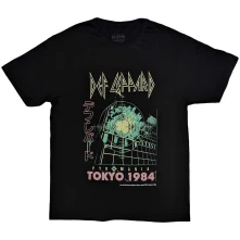 Def Leppard, Tričko Tokyo, Unisex, Čierna