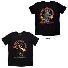 Fleetwood Mac, Tričko Summer Tour, Unisex, Čierna