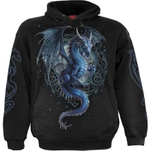 Spiral Stairs, Mikina Storm Dragon, Unisex, Čierna