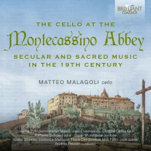 CD MALAGOLI, MATTEO - CELLO AT THE MONTECASSINO ABBEY