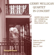 CD MULLIGAN, GERRY -QUARTET- - IN CONCERT: COPENHAGEN MAY 21, 1959