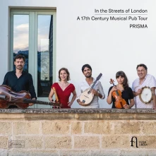 CD PRISMA - IN THE STREETS OF LONDON: A 17TH CENTURY MUSICAL PUB TOUR