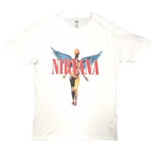 Nirvana, Tričko Angelic, Unisex, Biela