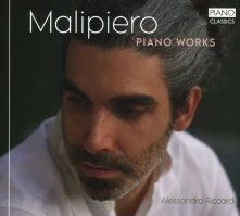 CD MALIPIERO: PIANO WORKS