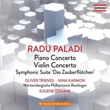 CD KARMON, NINA & OLIVER TRI - RADU PALADI: PIANO CONCERTO - VIOLIN CONCERTO - SYMPHON