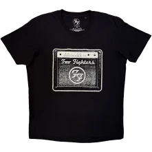 Foo Fighters, Tričko Amp, Unisex, Čierna