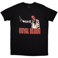 Royal Blood, Tričko Oblivion Ghoul, Unisex, Čierna