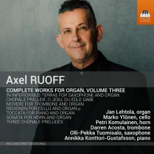 CD LEHTOLA, JAN - RUOFF: COMPLETE WORKS FOR ORGAN, VOL. 3