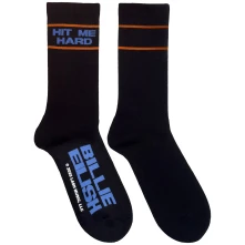 Billie Eilish, Ponožky Hit Me Hard & Soft, Unisex, Čierna