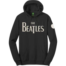 The Beatles, Mikina Logo & Apple, Unisex, Čierna