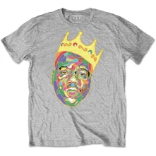 Biggie Smalls, Tričko Crown, Dieťa, Šedá