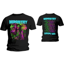 Ministry, Tričko Trippy Al, Unisex, Čierna